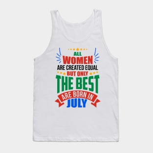 JULY Birthday Special - WOMEN Tank Top